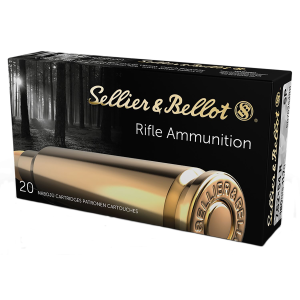 SELLIER & Bellot Sb76254rb 7.62x54mmr 180gr Soft Point 20 Per Box/20 Case Centerfire, Rifle Ammunition