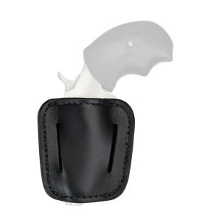 Homeland HLM037 Holster Mini Belt Side NAA Mini-Revolver Leather Black