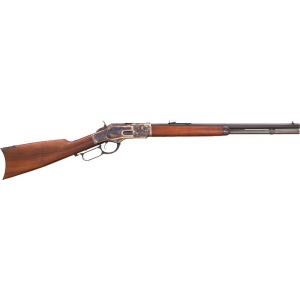 Cimarron 1873 Short Rifle .38-40 Octagon Cc/Blued Wal CA283 - Cimarron Firearms
