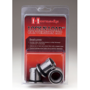 Hornady 044099 Lock-N-Load Conversion Kit Silver Multi Caliber Steel