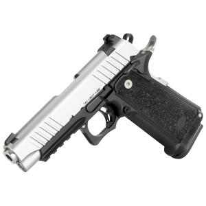 Bul Armory SASTACLI425SLV SASII Tac Light 9mm Luger with 4.25 in Barrel, 18+1 Capacity, Front Serrations Slide, & Aggressive Textured Black Polymer Grip - Bul Armory