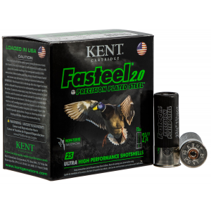 KENT Cartridge K122fs304 Fasteel 2.0 12 Gauge 2.75 In 1 1/16 Oz 4 Shot 25 Per Box/ 10 Cs
