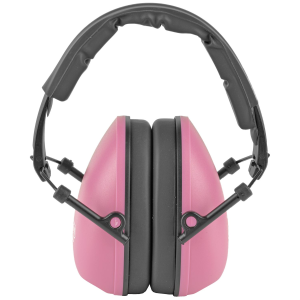 Champion Traps Targets Slim Passive Earmuffs 40972, Pink 40972