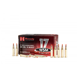 Hornady Varmint Express V-Max Ammunition, 17 WSM | 83180