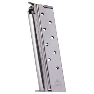 Mec-Gar MGCGGOV10N Standard Nickel Detachable 8rd 10mm Auto for 1911 Government