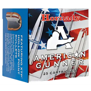 HORNADY 90324 American Gunner 38 Special 125 Gr HORNADY Xtp Hollow Point 25 Per Box/ 10 Cs