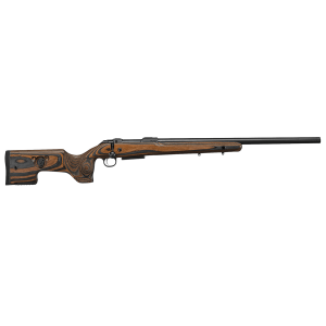 CZ-USA 07503 CZ 600 Range Full Size 308 Win 5+1, 24 in Black Nitride Steel Threaded Barrel, Receiver, Black Brown & Gray Laminate Fixed w/Adj Cheek Rest Stock, Right Hand, Rifle