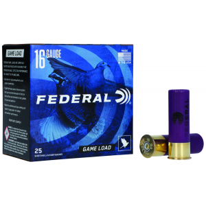 FEDERAL H16075 Game-shok Upland 16 Gauge 2.75 In 1 Oz 7.5 Shot 25 Per Box/ 10 Cs