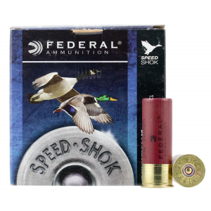 FEDERAL Wf1453 Speed-shok 12 Gauge 2.75 In 1 1/8 Oz 3 Shot 25 Per Box/ 10 Cs