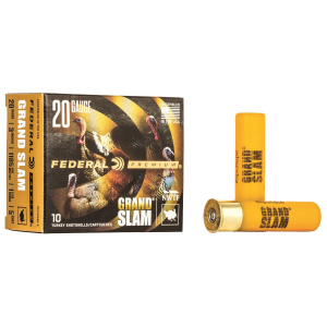 FEDERAL Pfcx258f5 Premium Grand Slam 20gauge 3 In 1 5/16oz 5shot 10 Per Box/25 Case, Shotgun Shells