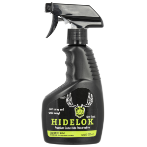 Velvet Antler Tech 114001 HideLok Game Hide Preservative 12 oz Spray Bottle Against Bacterial Growth