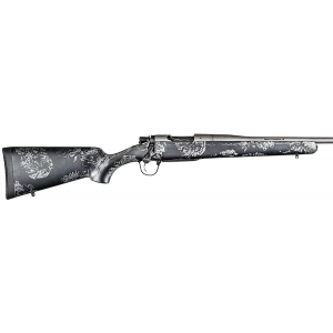 CHRISTENSEN Arms 801-01190-00 Mesa Fft 7mm Prc 3+1 22 In Threaded Barrel, Tungsten Gray Cerakote, Black With Gray Webbing Stock