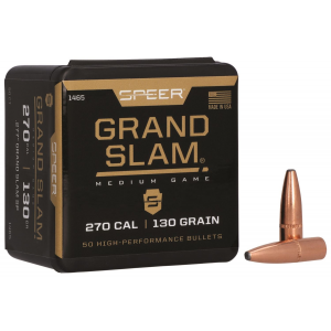 Speer 1465 Grand Slam 270 Cal .277 130 gr Soft Point 50 Per Box/ 5 Case