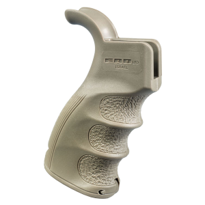 FAB Defense FXAG43T AG-43 Tactical Ergonomic, Pistol Grip, Pistol Grip for AR-15/ M16/ M4 FDE Polymer - Fab Defense