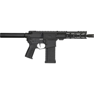 CMMG 30A81BBAB Banshee MK4 300 Blackout 30+1 8 in Black Nitride Threaded Barrel, M-LOK Handguards, Black Armor Cerakote Aluminum Picatinny Rail Receiver, Ambidextrous - Cmmg