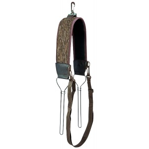 Drake Waterfowl DW4090006 Game Tote Over the Shoulder 2 Wire Loops\t Mossy Oak Bottomland\t Neoprene Shoulder Strap\t Waist Strap