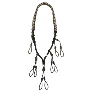 Drake Waterfowl DW7150BKO Callers Lanyard Black/Olive Polypropylene Adjustable