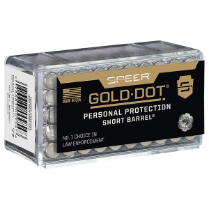 SPEER 954 Gold Dot Short Barrel 22 Wmr 40 Gr Hollow Point 50 Per Box/ 40 Case