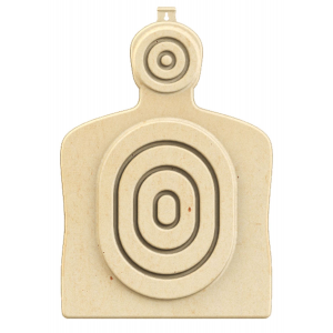 Birchwood Casey 3DTGTBTT Torso Target 31.25 in H x 21.25 in W x 1 in D 3D Bullseye Tan 3 Per Pack
