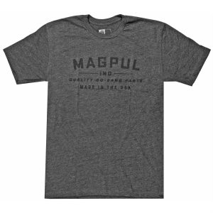 Magpul MAG1112-011-L Go Bang Parts Men's T-Shirt Charcoal Gray Short Sleeve Large