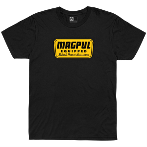 Magpul MAG1205-001-XL Equipped T-Shirt Black Short Sleeve XL
