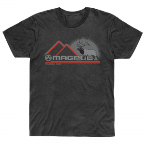 Magpul MAG1234-011-XL Wapiti Charcoal Heather Short Sleeve XL