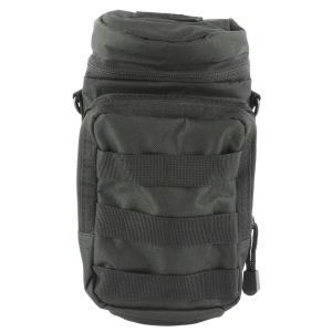 NCSTAR Hydration Bottle Carrier CVWBC2948B, Nylon, Black, Holds up to a 32oz Bottle, Carry Strap CVWBC2948B