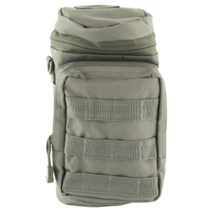 NCSTAR Hydration Bottle Carrier CVWBC2948U, Nylon, Gray, Holds up to a 32oz Bottle, Carry Strap CVWBC2948U