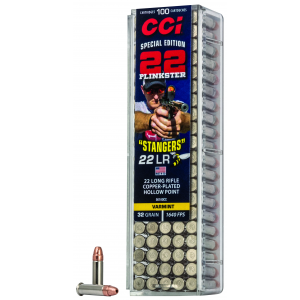 CCI 50100cc Stangers 22 Lr 32 Gr Copper Plated Hollow Point 100 Per Box/ 50 Cs