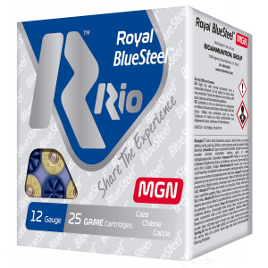  Ammunition RBSM362 Royal BlueSteel Magnum 12 Gauge 3 In 1 1/4 Oz 2 Shot 25 Per Box/ 10 Case Ammo