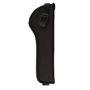 Uncle Mike's 81041 Sidekick Hip Holster OWB Size 04 Black Cordura Belt Loop Fits Med/Large DA Revolver Fits 7-8.50 in Barrel Right Hand