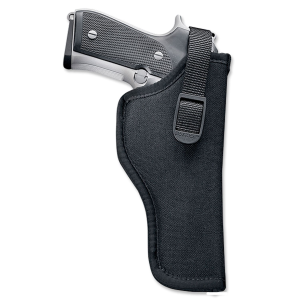 Uncle Mike's 81081 Sidekick Hip Holster OWB Size 08 Black Cordura Belt Loop Fits SA Revolver Fits 5.50-6 in Barrel Right Hand