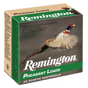 REMINGTON Ammunition 20050 Pheasant 12 Gauge 2.75 In 1 1/4 Oz 7.5 Shot 25 Per Box/ 10 Cs