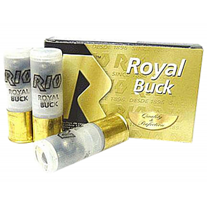  Ammunition RB209 Royal Buck 20 Gauge 2.75 In 1 1/8 Oz 0 Buck Shot 25 Per Box/ 10 Case Ammo