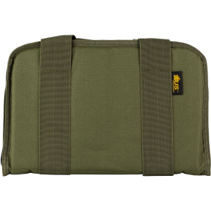 US PeaceKeeper Attache P21107, Pistol Case, 12.5 inx6.5 in, 600 Denier Polyester, Olive Drab Green P21107
