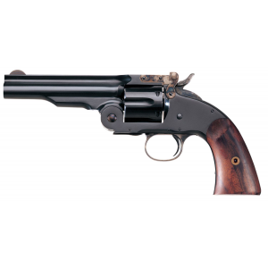 Taylors & Company 550664 Second Model Schofield 45 Colt (LC) Caliber with 5 Barrel, 6rd Capacity Cylinder, Overall Blued Finish Steel & Walnut Grip