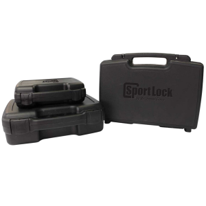 Birchwood Casey 03004 SportLock Handgun Case Foam Padded Molded Plastic\t Lockable\t 7.50 in x 13.50 in x 3 in