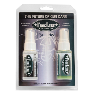 FrogLube 15265 Dual Kit Cleans\t Lubricates\t Prevents Rust & Corrosion Removes Oil\t Grease\t Dirt 2 oz Spray Bottle