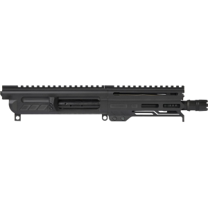 CMMG 30B0E67AB Dissent MK4 300 Blackout 6.50, Left Side Charging Handle, Armor Black, Zeroed Linear Comp, 4.60 M-LOK Handguard, Pic End Plate, Fits AR-Platform, Upper Receiver