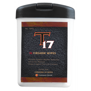 Thompson Center 31007493 T-17 Barrel Wipes Muzzleloaders 50 Pack