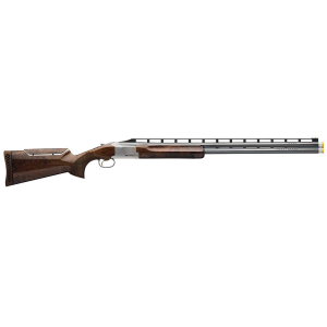 Browning 0180033010 Citori 725 Pro Trap 12 Gauge 30 in Barrel 2.75 in 2rd, Blued Ported Barrels, Silver Nitride Finished Engraved Receiver With Gold Accents, Black Walnut Stock With Pro Fit Adjustable Comb, Pro Balance System, Shotgun