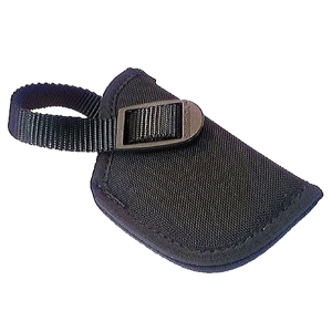 Uncle Mike's 81101 Sidekick Hip Holster OWB Size 10 Black Cordura Belt Loop Fits 22-25 Cal Small Autos Right Hand