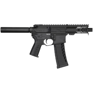 CMMG PE22A5B9EAB Banshee MK4 22 LR 25+1 4.50, Armor Black, Buffer Tube, M-LOK Handgaurd, Polymer Grip, Zeroed Flash Hider - Cmmg