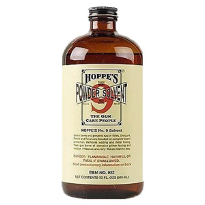 Hoppe's 932 No. 9 Bore Cleaner Removes Carbon Powder & Lead Fouling Child Proof Cap 1 Quart (32 oz.) Bottle
