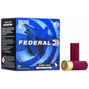FEDERAL H12575 Game-shok Heavy Field 12 Gauge 2.75 In 1 1/4 Oz 7.5 Shot 25 Per Box/ 10 Cs