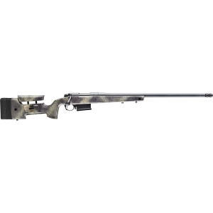 Bergara Rifles B145371 B-14 Wilderness HMR 308 Win 5+1 20in Threaded Barrel, Sniper Gray Cerakote, Woodland Camo Stock