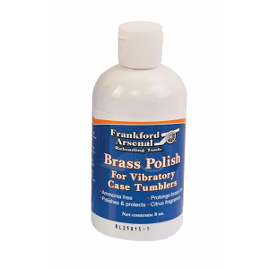 Frankford Arsenal 887335 Quick-N-Ez Brass Polish 8 oz Squeeze Bottle