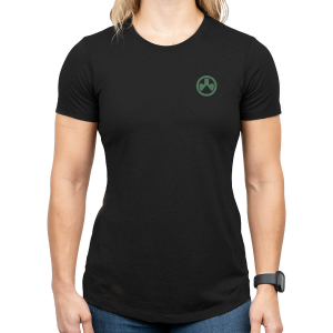 Magpul MAG1341-001-S Prickly Pear Women's Black Cotton/Polyester Short Sleeve Small