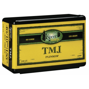 Speer 4399 TMJ 40 Cal .400 155 gr Total Metal Jacket 100 Per Box/ 5 Case