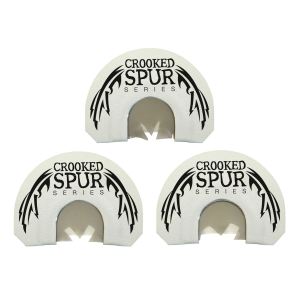 Foxpro CSGSCOMBO Crooked Spur Ghost Spur Combo Diaphragm Call\t Attracts Turkey\t Triple Prophylactic Reeds